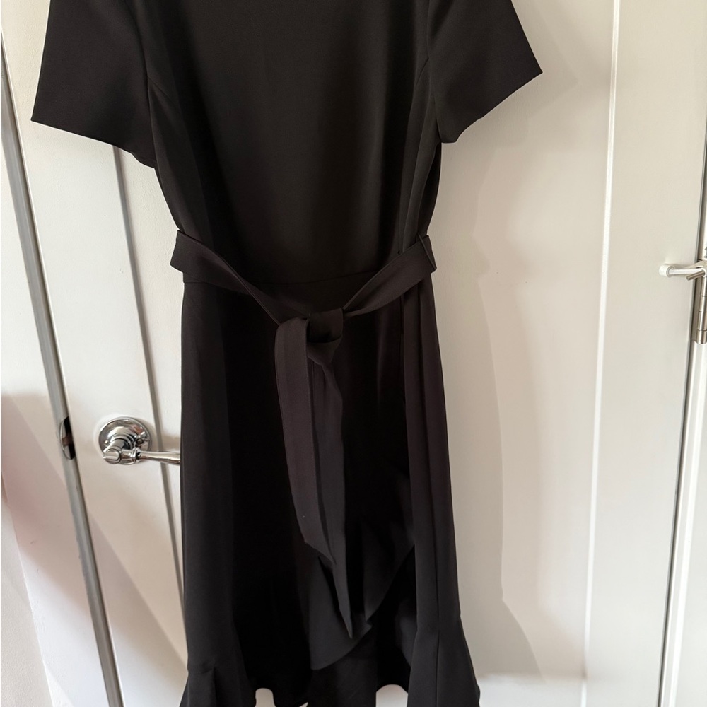 Calvin Klein Black High Low Dress